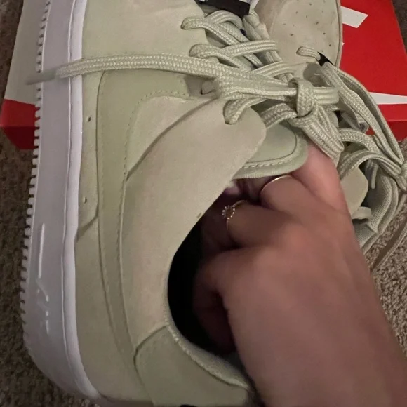 Soft, sage green, air force’s - Picture 4 of 5